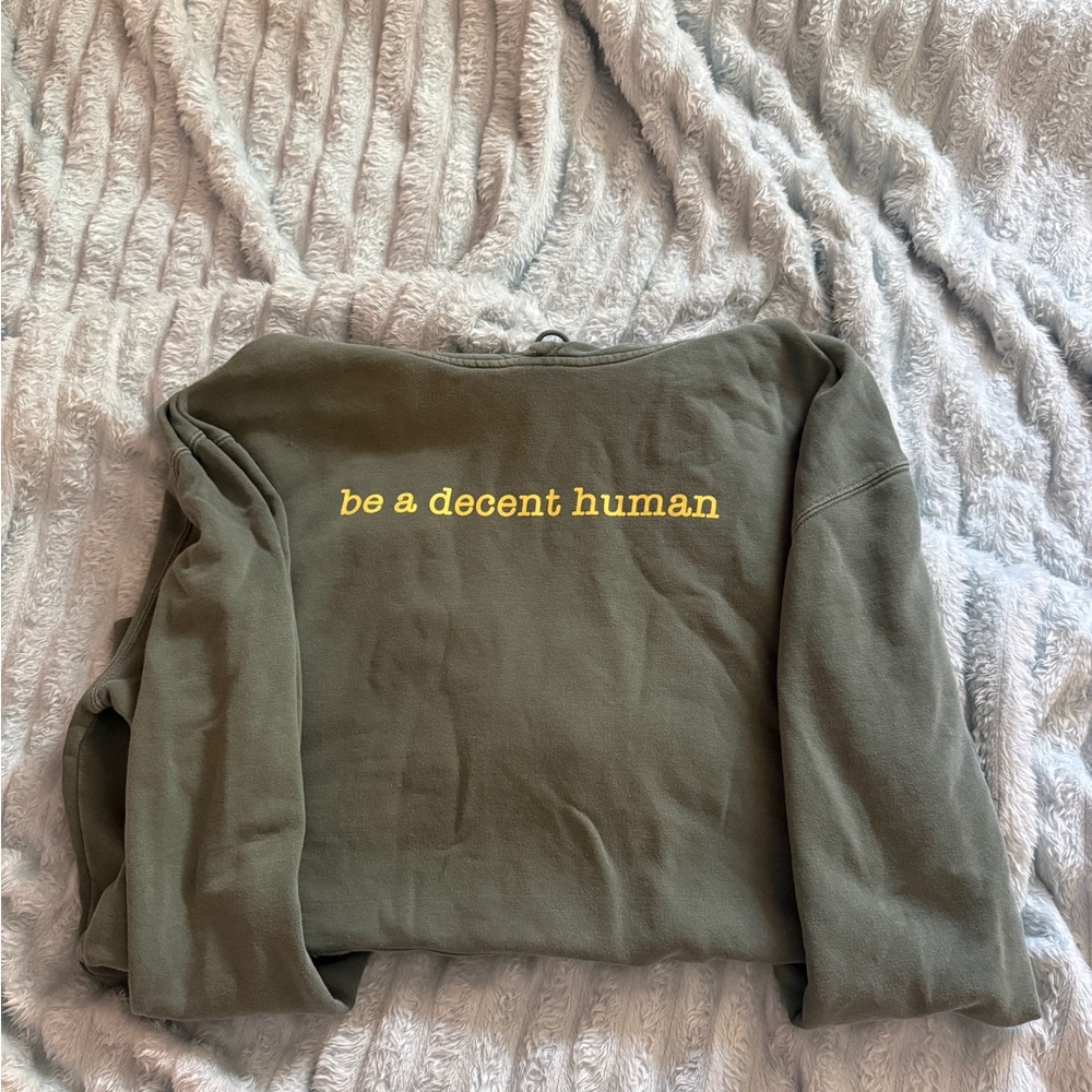 Barstool Sports Be a decent human hoodie